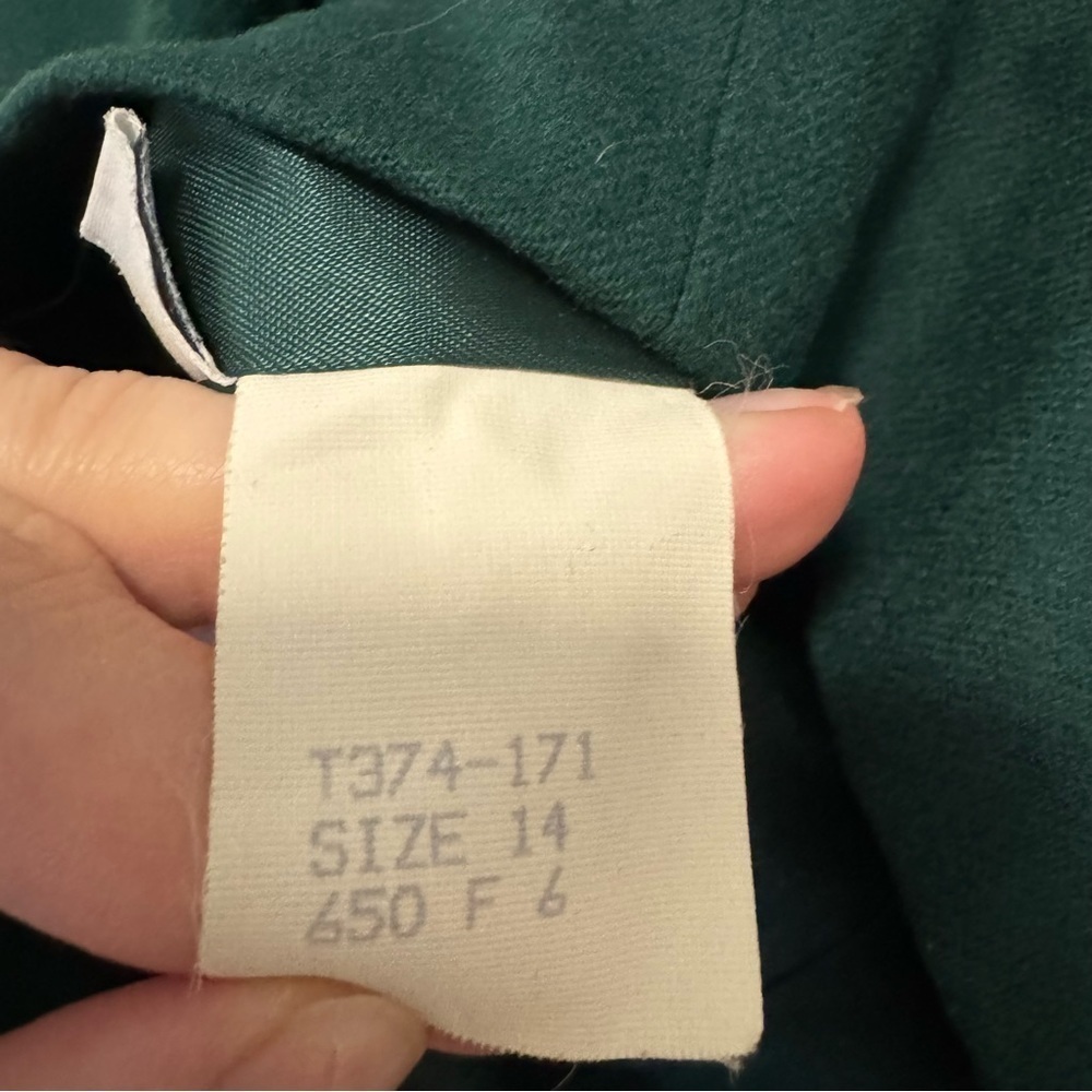 Pendleton Green Wool Blazer Jacket - image 7